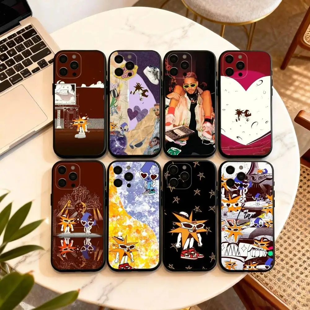 

Singer MORA ESTRELLA Phone Case For iPhone 17,16,15,14,13,12,11 Plus,Pro Max,XS,Soft Silicone Black Cover