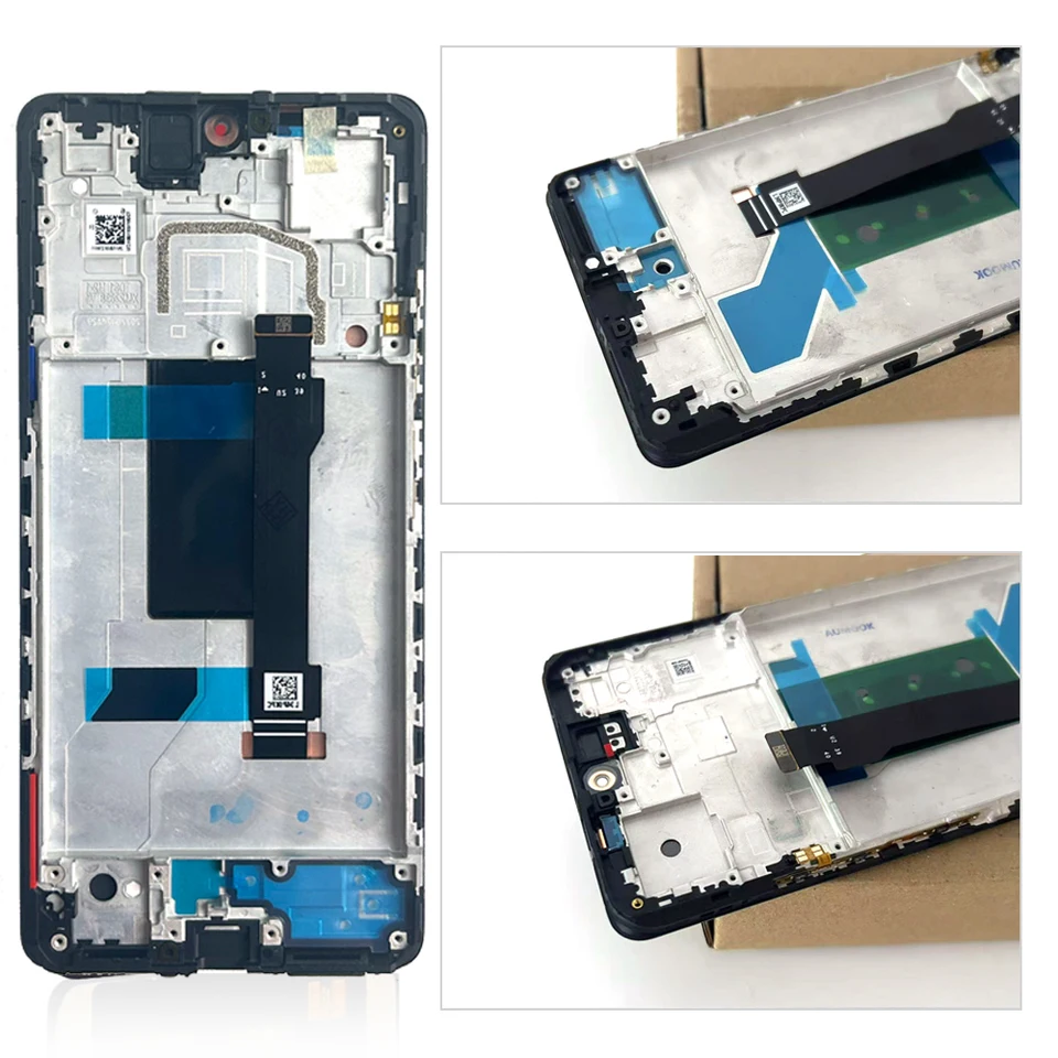 Pantalla Nueva para Redmi Note 12 Pro+ LCD Pantalla Táctil Digitizador Ensamblaje para Redmi Note 12 Pro Plus Reemplazo de Pantalla 5