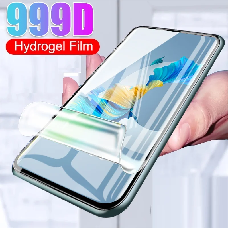 3Pcs Screen Protector Hydrogel Film For Huawei Mate 60 Pro Emjoy P60 Pro nova Y91 Y71 11 Ultra Pro Mate X3 Enjoy P60 Art