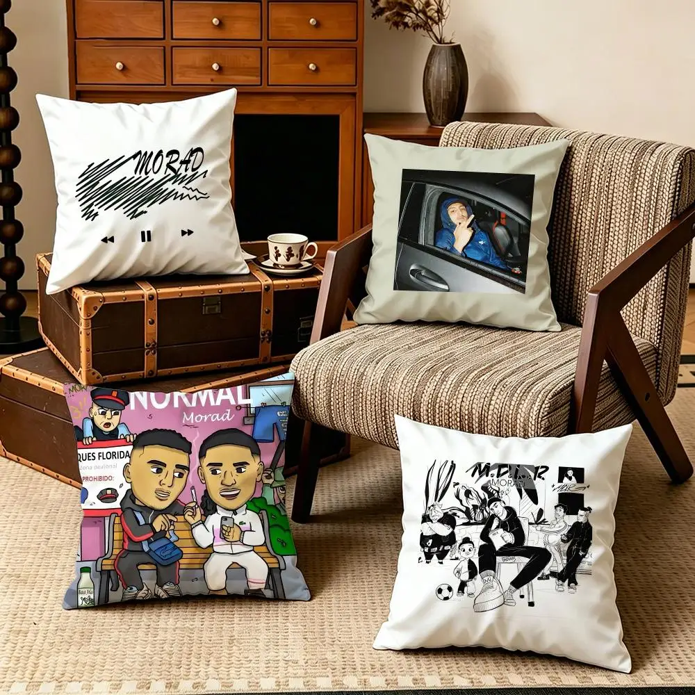 Celebrity-MoradS Cushion Cover Soft Velvet Cushion Cover Set 4Pcs 50x50 45x45 Zipper Pillowcase for Home Decor