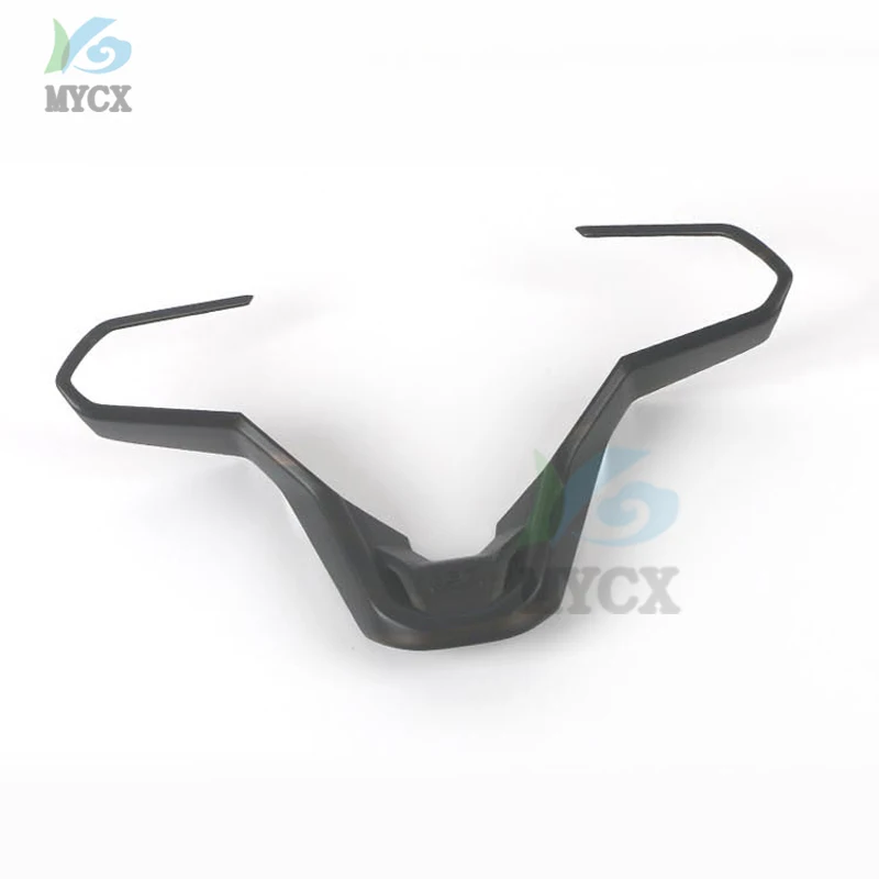 ل Volkswagen VW ID.4X ID.4 ID4 2021 + ألياف الكربون ABS عجلة توجيه سيارة غطاء لوحة إطار الكسوة لاصقة تزيين اكسسوارات #5