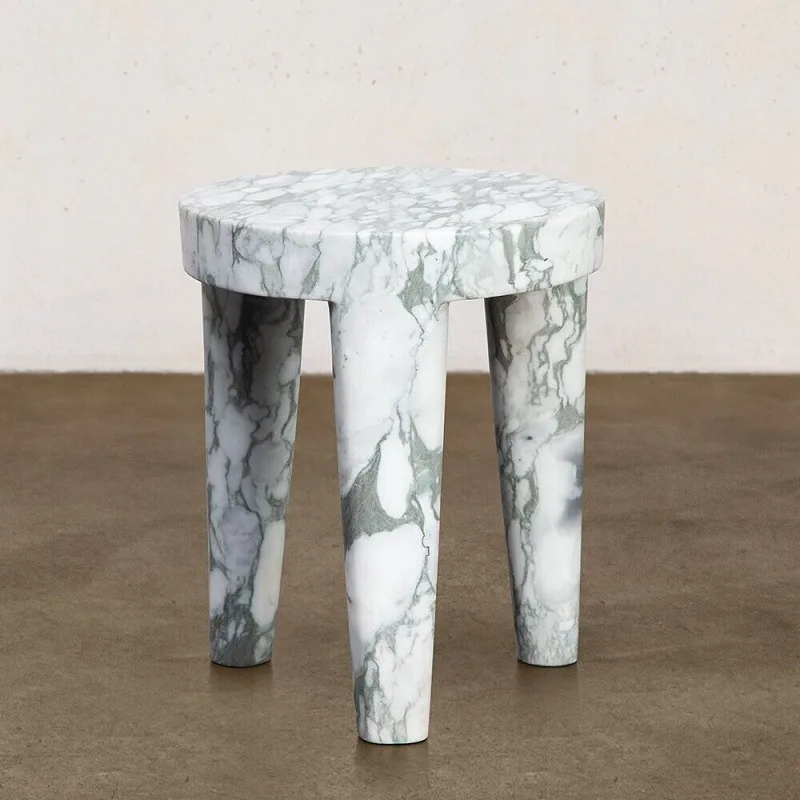 

&d FURNITURE Villa Furniture Nordic Modern Marble Top Coffee Table for Living Room