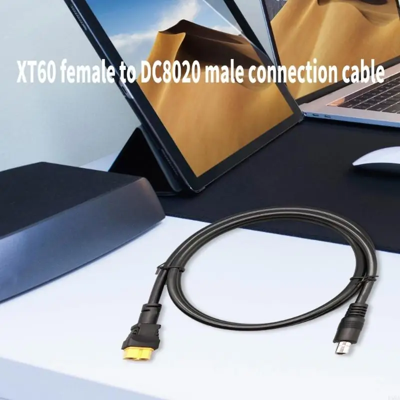 16AWG Solar Panel Charging Cable XT60 Female to DC8020 Male 150cm Length R58A