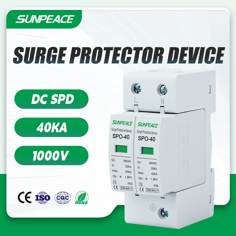 2P 40KA 1000VDC Spd…