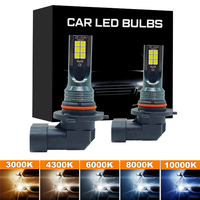 2x Led Light 9005 HB3 9006 HB4 12000LM Super Bright H4 H7 H11 H8 H9 H16JP H1 H3 Car Fog Light Auto Driving Running LED Lamps 12V