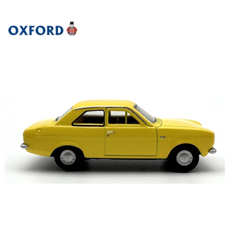 OXFORD Diecast 1:76 Scale Escort Mk1 Alloy Classic Retro Car Model Finished Product Simulation Toy Collection Gift Static Model