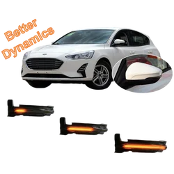 for Ford Focus MK4 ST Active Vignale LHD 2018 2019 2020 2021 2022 2023 2024 Dynamic Blinker Indicator Mirror Turn Light Signal