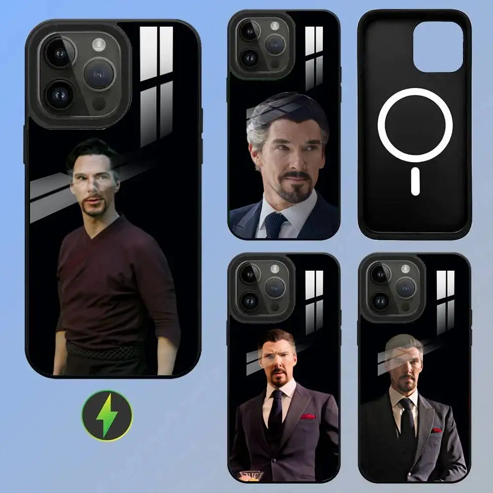 

Benedict Cumberbatch Wireless Charging Glass Texture Printed Phone Case For iPhone 11/12/13/14/15/16/17 Plus, Pro, Pro Max & Air