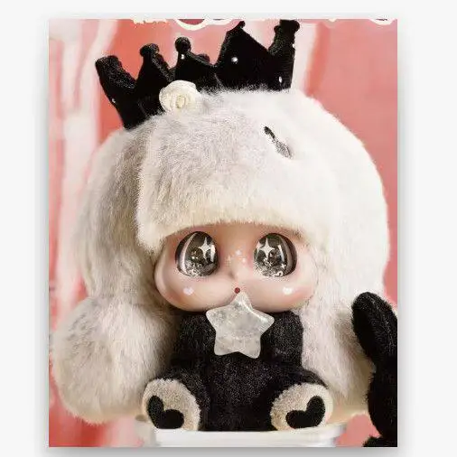 New Original Micoco Crystal Whispers Plush Doll Pendant Natural
