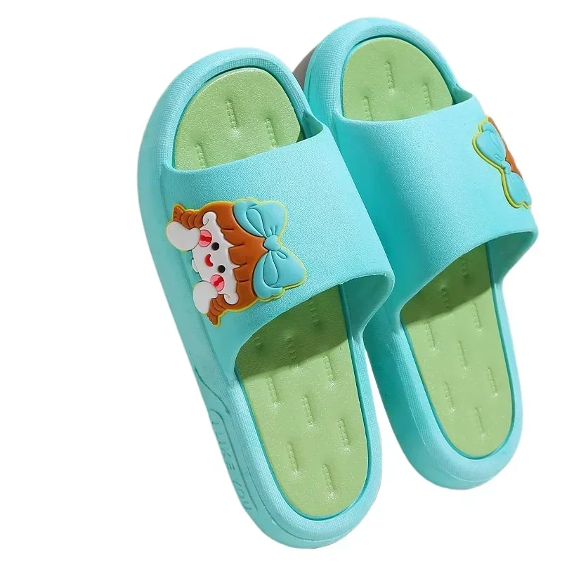 All Season Universal Indoor Slippers Bathroom Slippers for Bathing Comfortable and Soft Slippers Shower Bathbath Yellow Boy