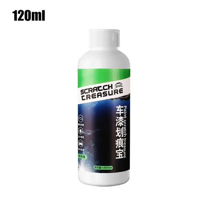 Cera per riparazione graffi per auto Agente per riparazione graffi auto 120ml Composto lucidante per restauratore di vernice per auto con spugna per rimuovere