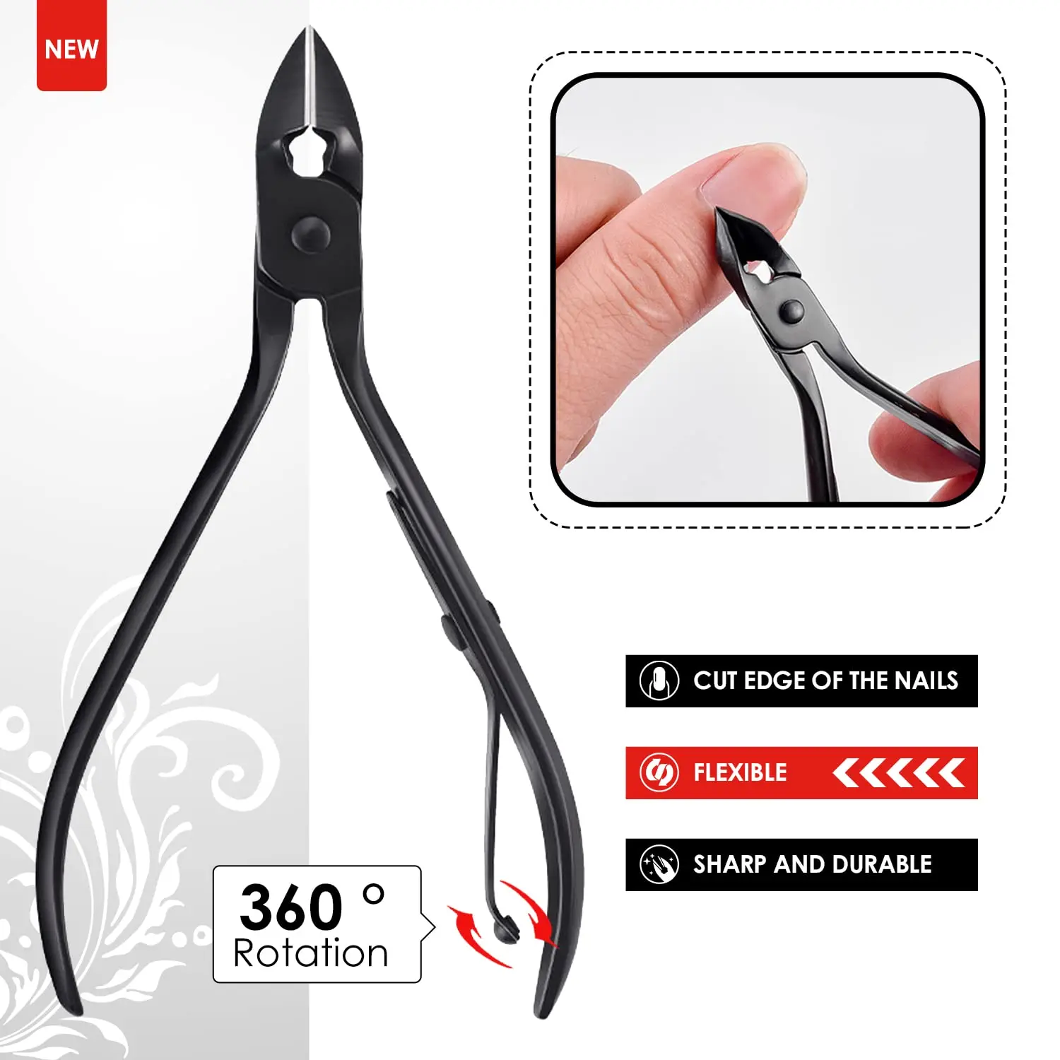 Manicure Set 30pcs Professional Nail Clippers Kit Pedicure Care Tools-Stainless Steel Grooming Tools for Travel