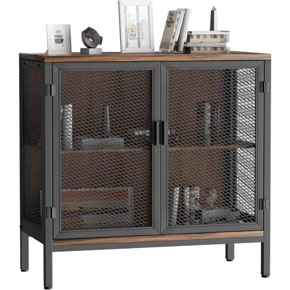 

Storage Sideboard,Small Home Wine Cabinet Bar for Liquor and Wine, Coffee Bar Cabinet with Storage, Farmhouse Dining Sideboard f