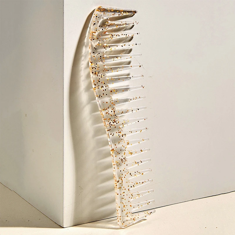 Sisir Untuk Rambut Sisir Plastik Sisir Potong Rambut Gigi Lebar Untuk Alat Penata & Perawatan Rambut Tukang Cukur