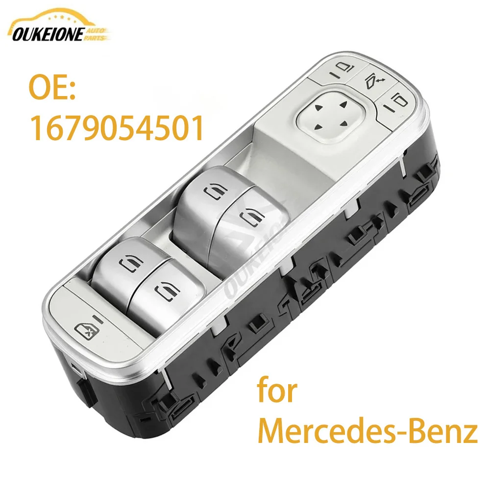 A1679054501 для Mercedes Benz W167 W463 G350 GLS6000 GLE450 G63 GLE53 AMG 2019-2023 Переключатель управления стеклоподъемником