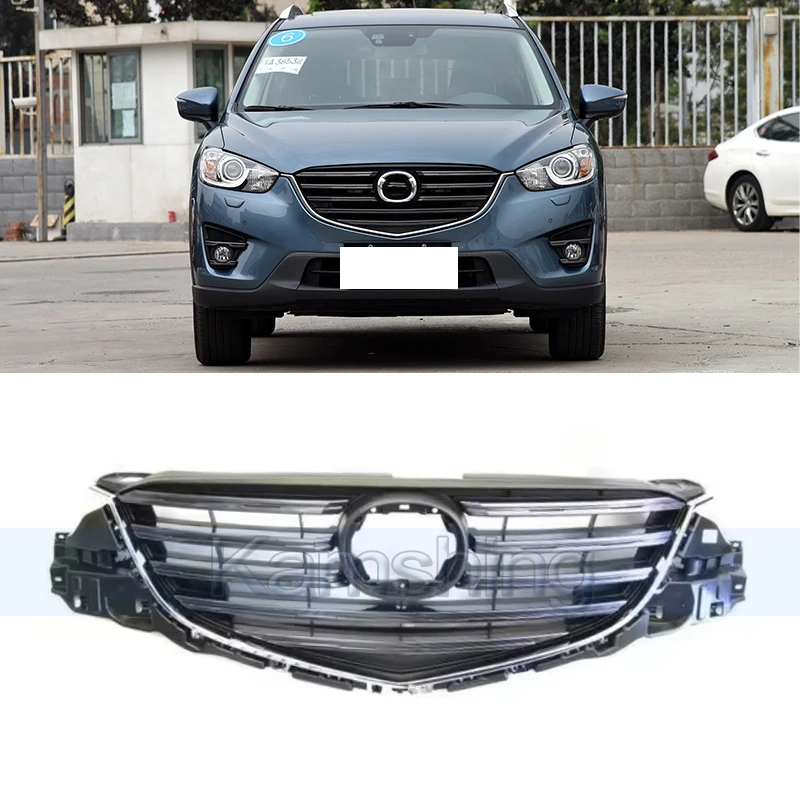 

Kamshing Front Bumper Grille Mesh Radiator Grill For Mazda CX-5 CX5 2015-2016 Racing Grills