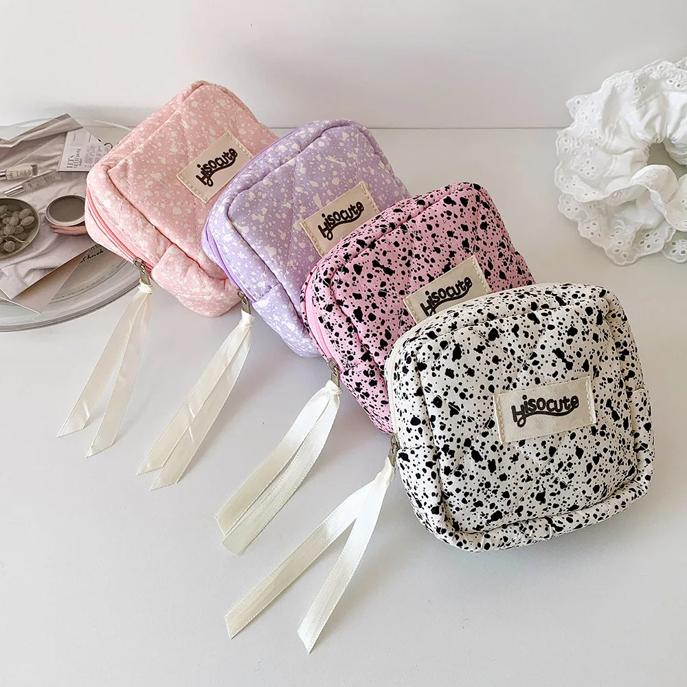 Ladies' Lipstick Makeup Bags Girl Sanitary Pad Pouch Student Coin Purse Cosmetic Bag Sanitary Napkin Bag Travel Toiletry Bag