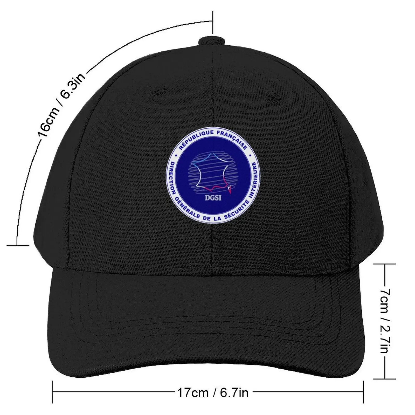 DGSI DIRECTORATE GENERAL OF INTERNAL INFORMATION Baseball Cap Sun Hat For Children Hat Beach Men Golf Wear Women's