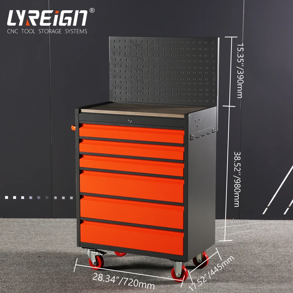 Carrello portautensili CNC LYREIGN, armadietto degli attrezzi, armadietto degli attrezzi e cassetta degli attrezzi, tavolo CNC, macchina CNC per armadietto, portautensili CNC, armadio in ferro Worksh