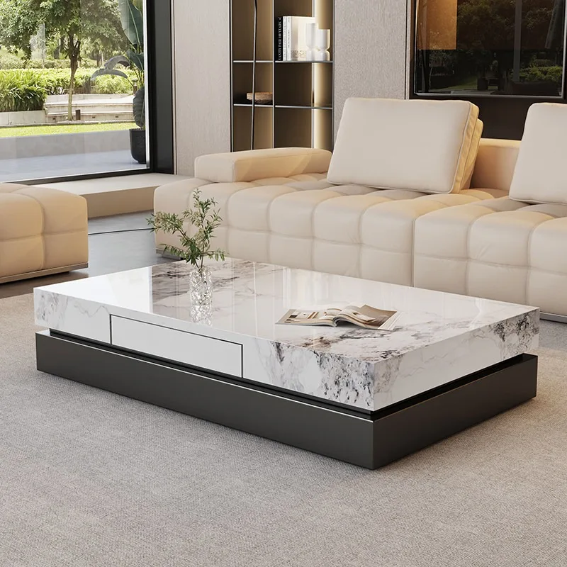 Moving Storage Side Table Luxury Living Room Dinner Writing Drawers Designer Coffee Table Organizer Meubles Trendy Furniture