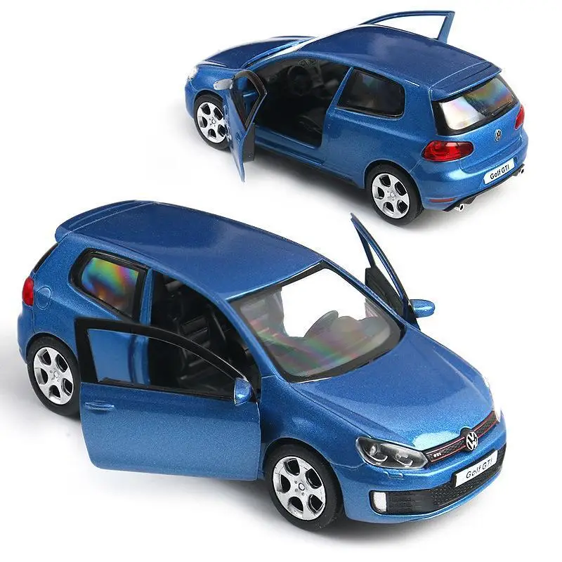 1/36 Volkswagen Golf GTI RMZ CiTY 5'' Toy Car Model for Children