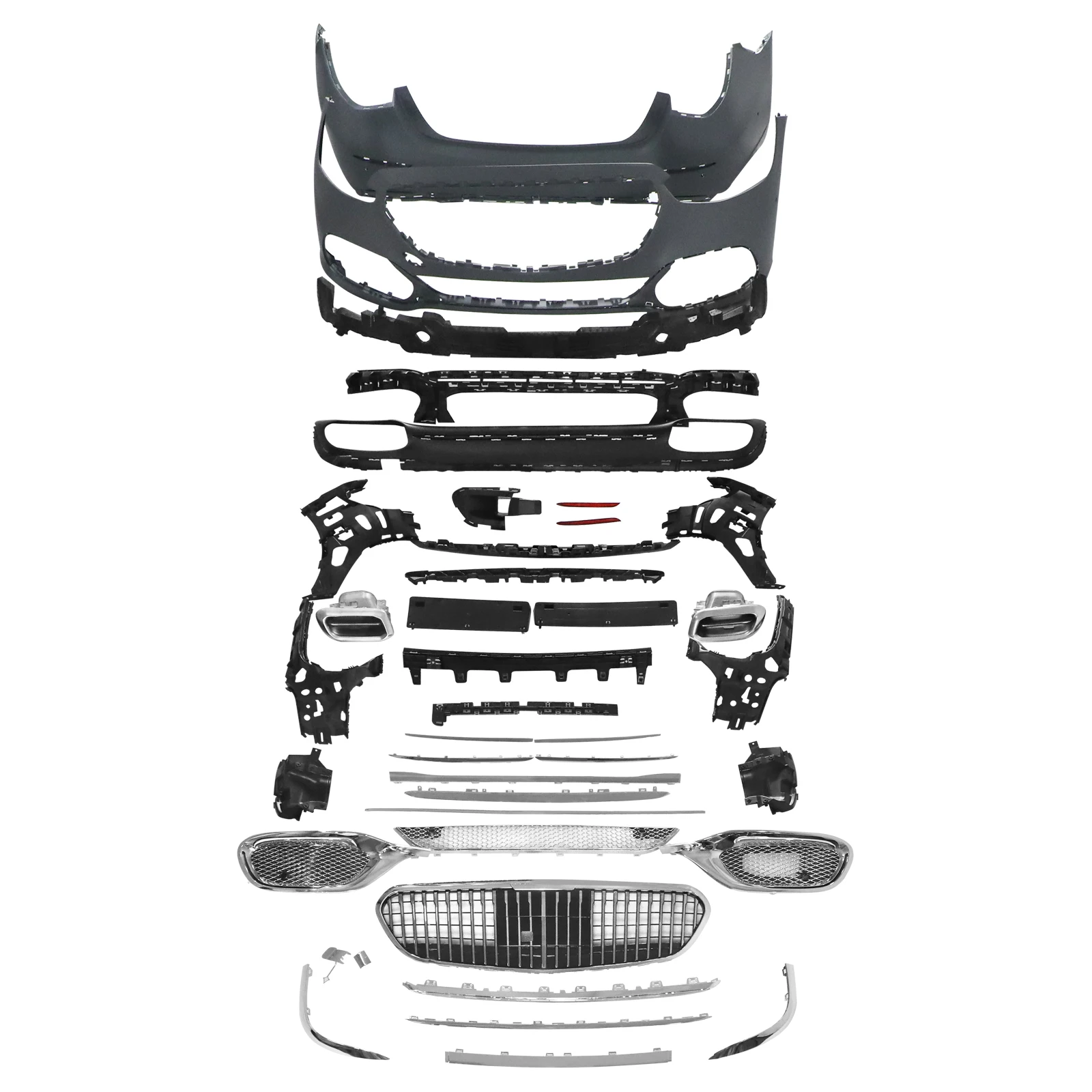 

Artudatech Front Rear Body Kit Fit for Mercedes Benz S-Class W223 21-22 Facelift Maybach Style