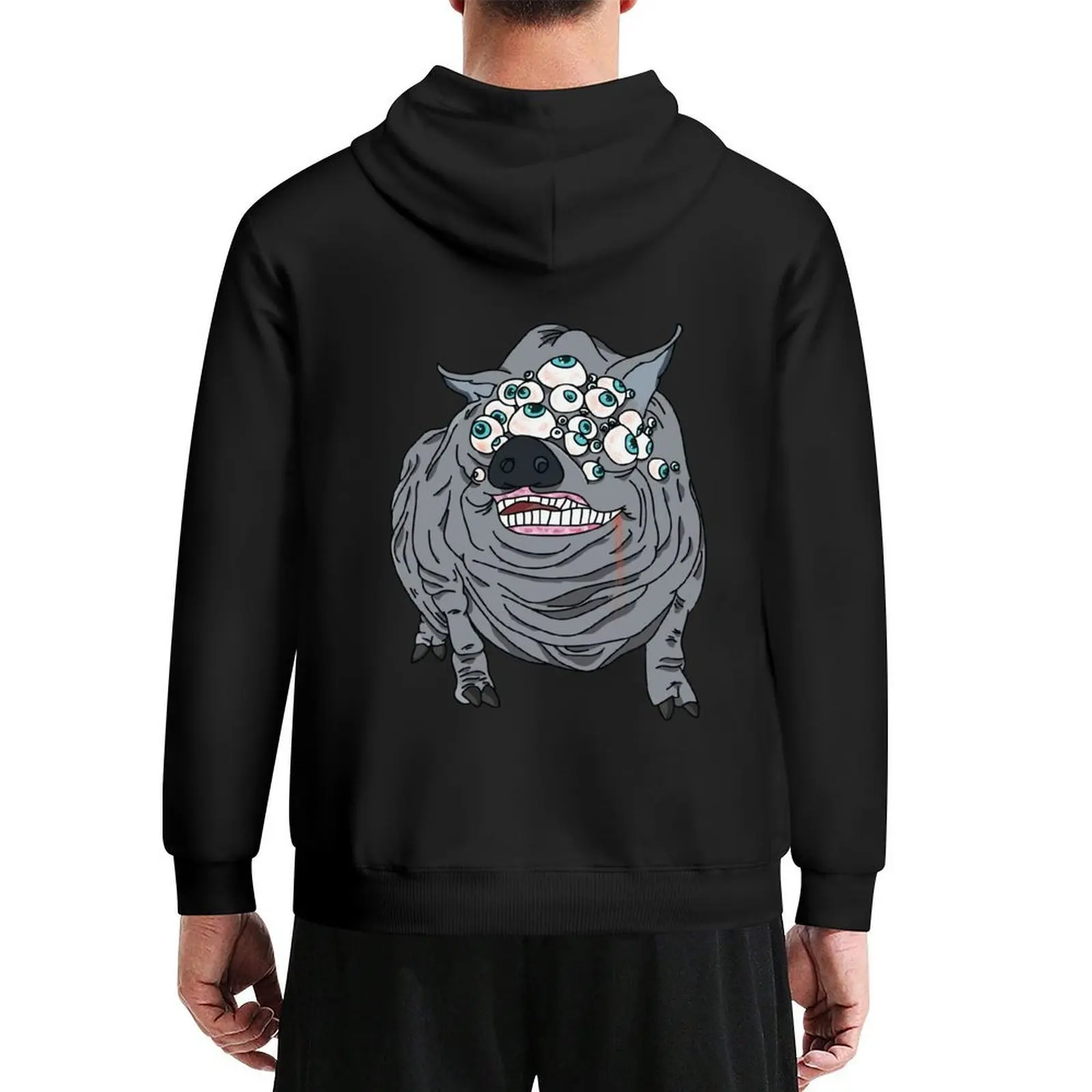 

Bloodborne maneater boar Hoodie blouse men clothes men's coat mens clothes japanese hoodie