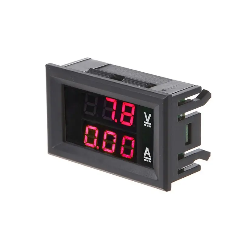 Digital 0,28 pulgadas para voltímetro amperímetro para 100V 50A, medidor corriente voltaje, fuente para