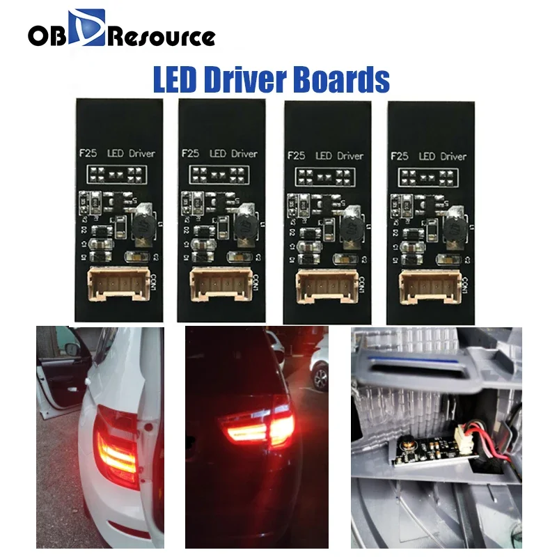 Tail LED Board for 2011 to 2017 BMW X3 F25 Rear Driver LED Light Repair Chip Replacement Compatible (b003809.2 Replacement