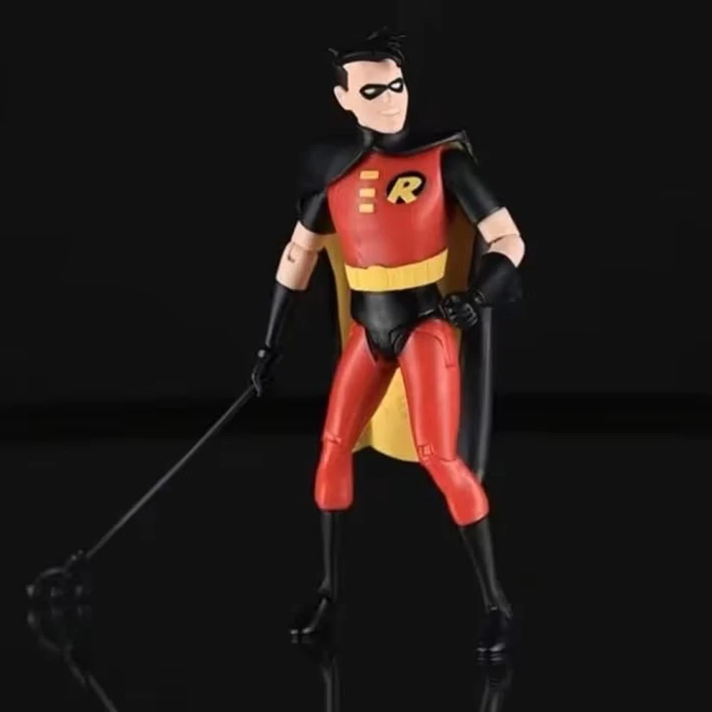 Mcfarlane Toys DC Direct Robin Figurine articulée de 6 pouces Btas Build A Wv6 Model Doll Garage Kit