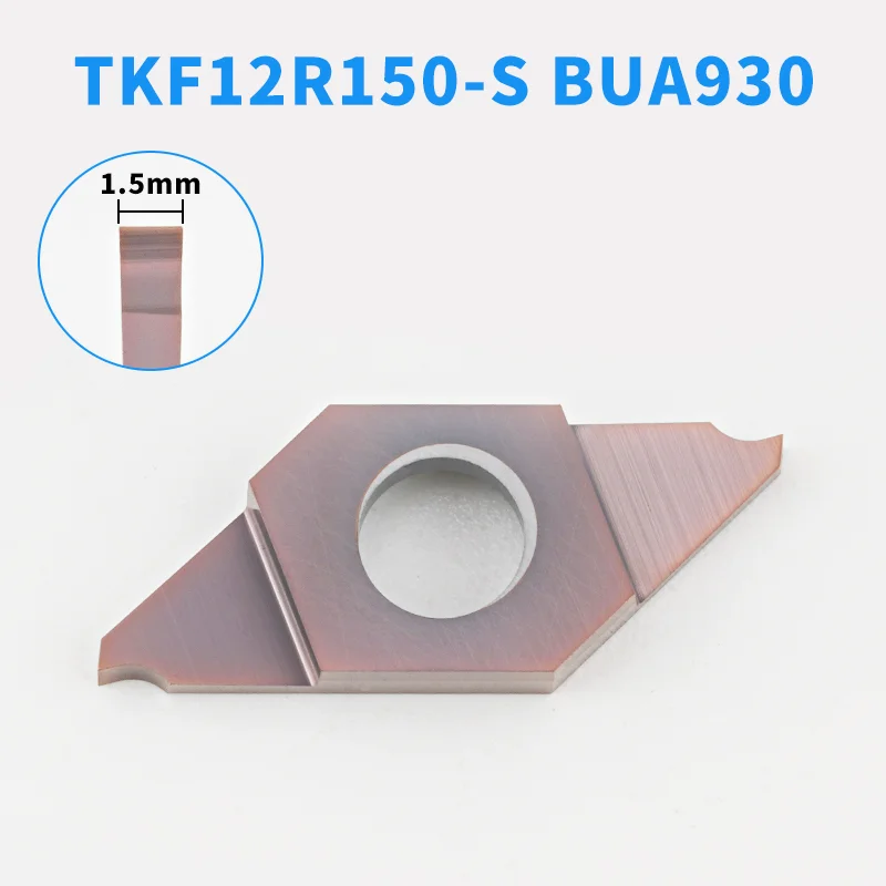 TKF 10Pcs Tungsten Carbide Straight‑Edge Positive and Negative Inserts CNC Lathe Turning Tools