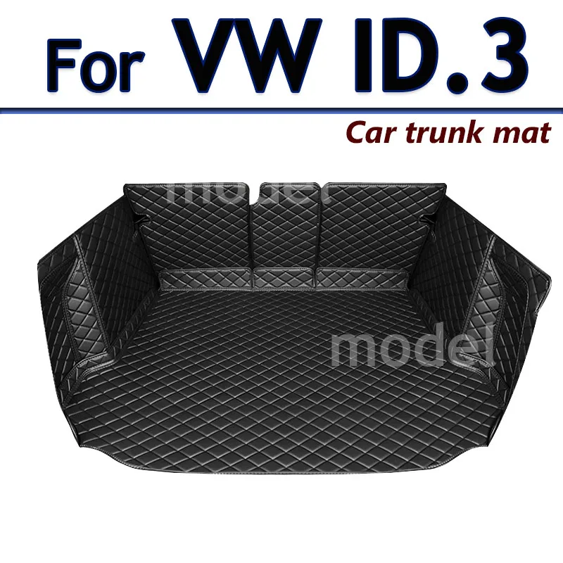 Car Trunk Mats For VW Volkswagen ID.3 Born 2019 2020 2021 2022 Waterproof Cat Mats Car Trunk Storage Pads Car Accessories