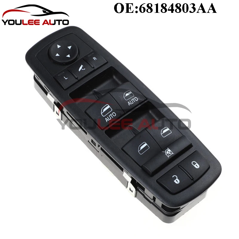 

New 68184803AA 68184803AB 68184803AC Power Master Window Switch For Jeep Grand Cherokee 2014-2016 Auto Parts