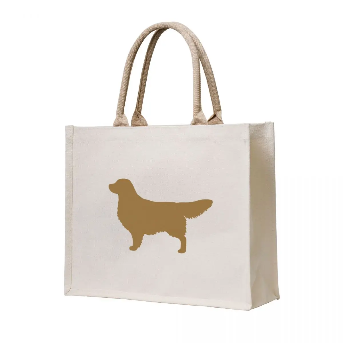 

Golden Retriever Dog Breed Silhouette Tote Bag personalized tote bag Shopping bags Women's bag