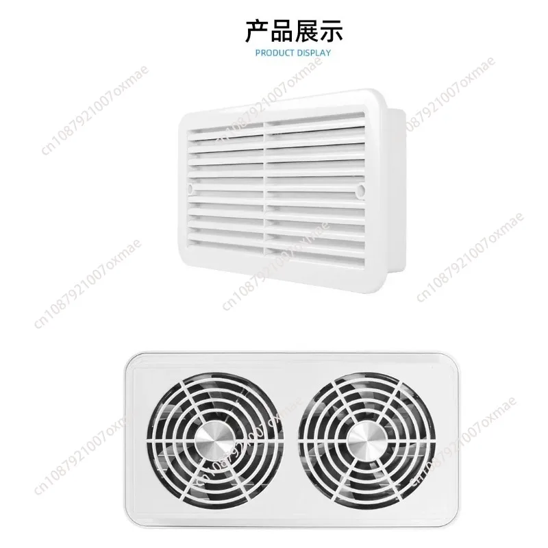 

12 В/24 В вентилятор для каравана, вентиляционное отверстие, охлаждающий вытяжной вентилятор, водонепроницаемый