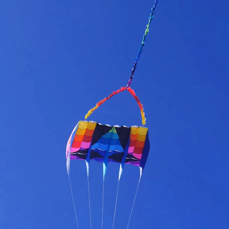 Pipa de piloto UltraFoil de 12 m2, línea elevadora de lavandería, psoft, pipa inflable sin colas, mariposa, juguete volador, pipa eléctrica, pipas grandes