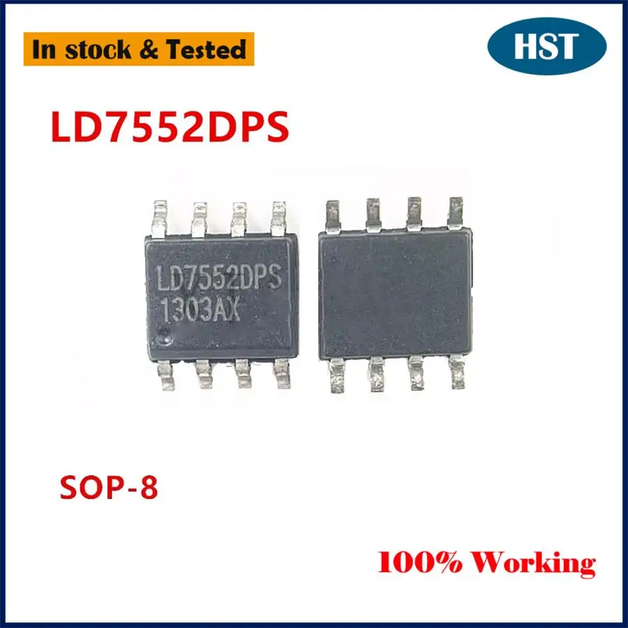 5PCS/LOT New Original LD7552DPS LD7552BS LD7552BPS LD7552 SOP8 IC Chip