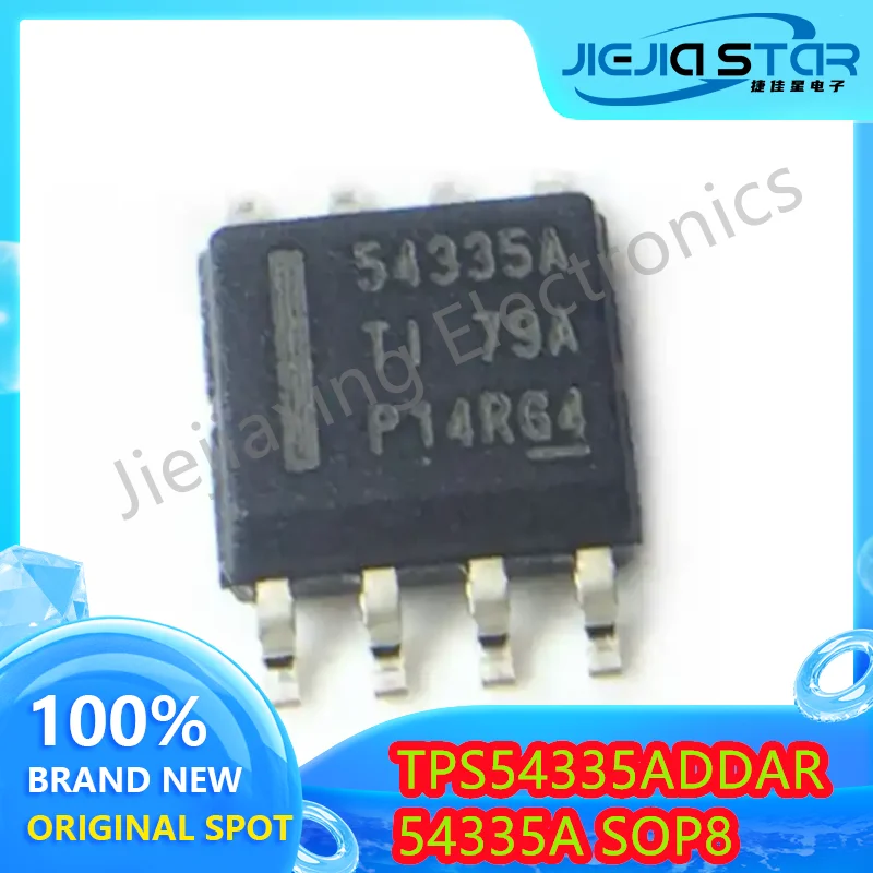 

Switching Regulator Electronics IC, TPS54335ADDAR, TPS54335A, Silk Screen, 54335A, 100% Brand New, SOP-8, 3Pcs, Free Shipping