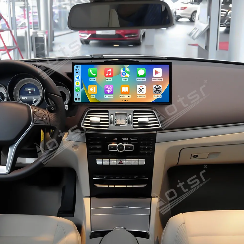 

15,8-дюймовый Qualcomm Android 13 Carplay для Mercedes-Benz E 2-дверный купе W212 2012-2014, автомобильный мультимедийный плеер, GPS-навигация, автомобиль