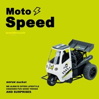 Reverse Trike Remote Control Car Unique 3 Wheel Design High Speed Drift Cool Gadget RC Vehicle Birthday Graduation Gift