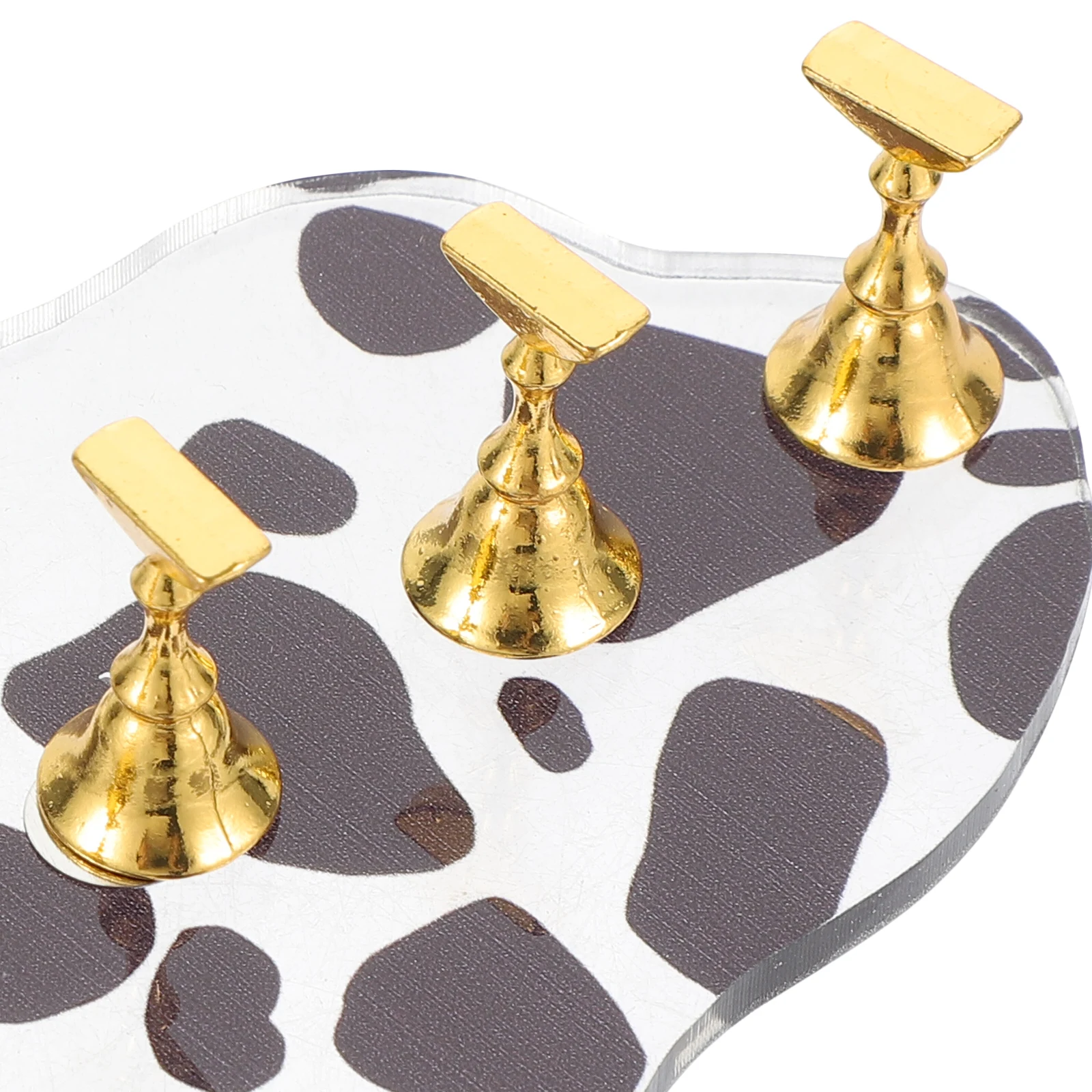 

2 set Art Practice Stands Fake Nail Tips Holder Press On Nails Display Stand For Salon Manicure Nail Painting Tool