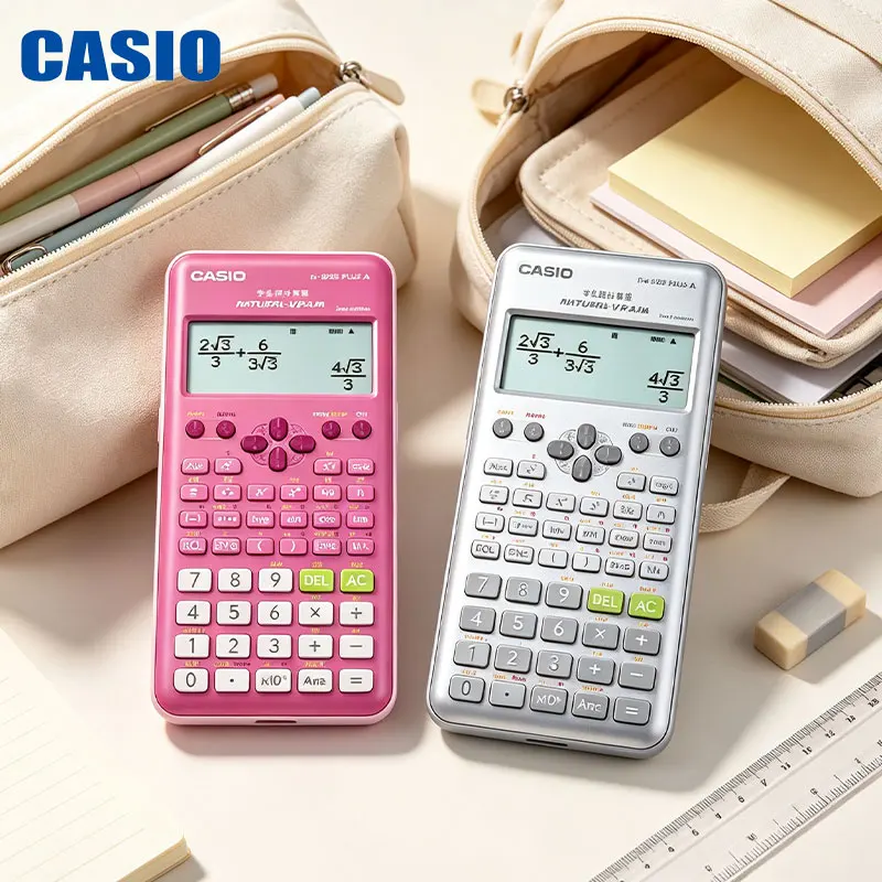 Casio 82ES-PLSA/DH-12 scientific computer Business multi-function calculator office exam general portable
