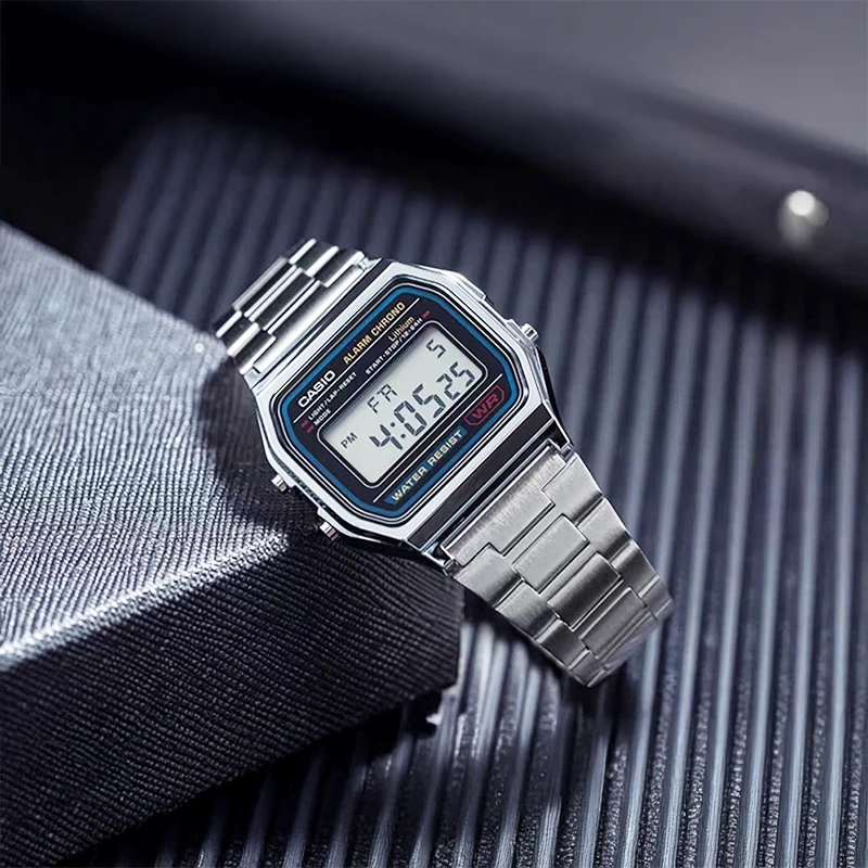 CASIO Watchs For Men luxury Classic LED digital Quartz man watch Waterproof Power Reserve Alarm Stopwatch Stainless Steel Watchs - view 2