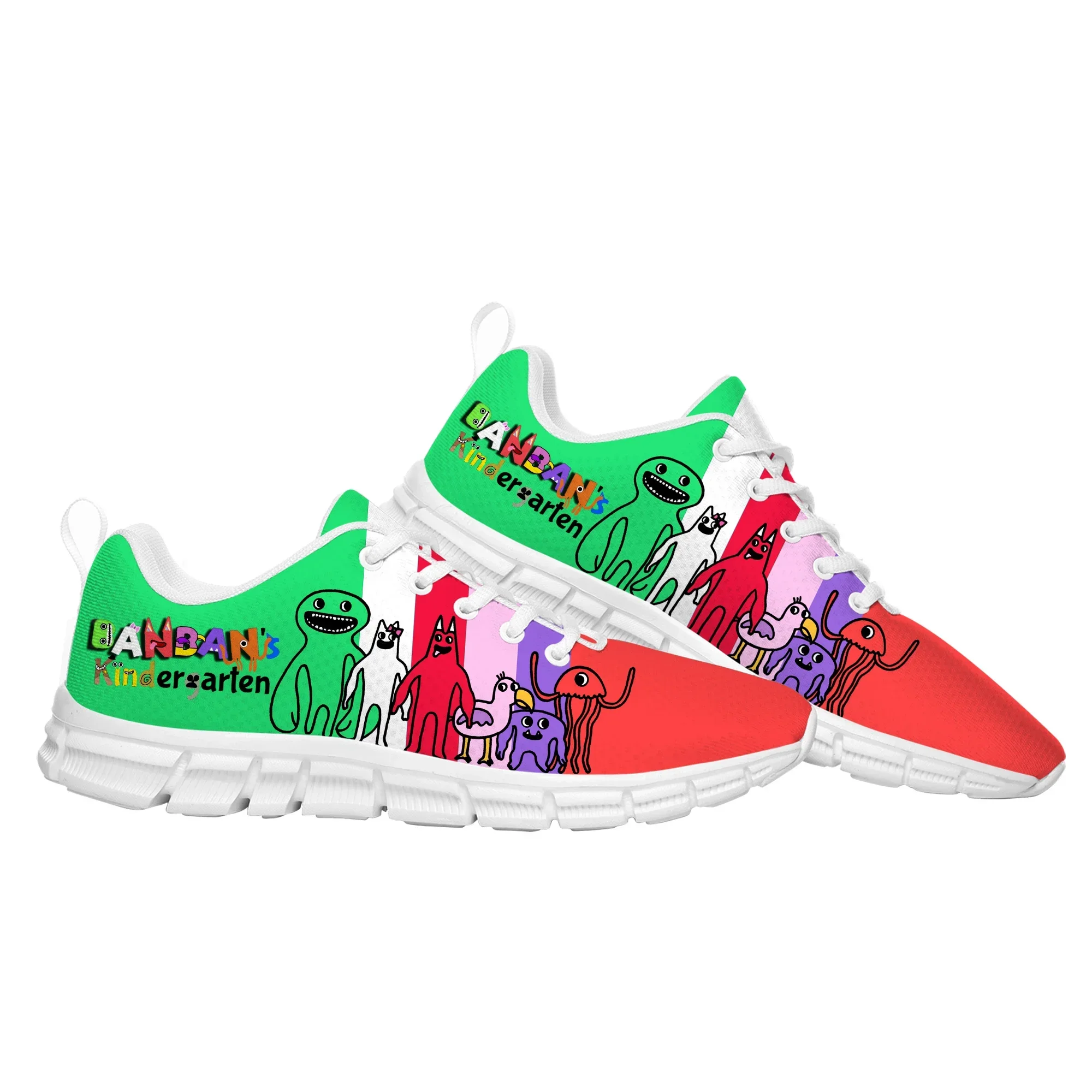 

Garten of Banban Sports Custom Shoes Cartoon Game Mens Womens Sneaker Tailor Made Couple Built Shoes