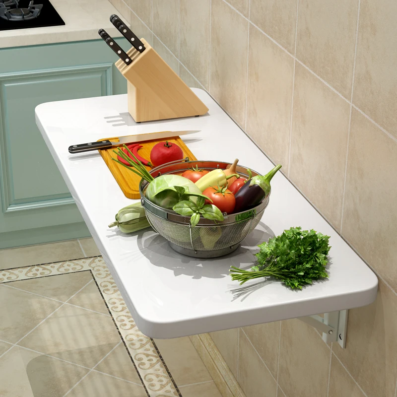

Wall-mounted folding table, dining table, household small-sized wall-mounted , nail-free kitchen with wall , invisible