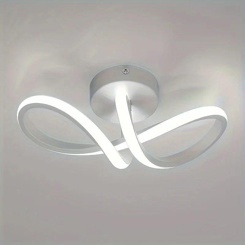 Modern LED Ceiling Light Black And White Color Forntrance Corridors Entryways Cloakrooms Balconies Indoor Decoration Lighting