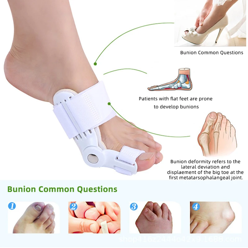 New Big Bone Toe Bunion Splint Straightener Corrector Foot Pain Relief Hallux Valgus Feet Care Protector Foot Care Tools