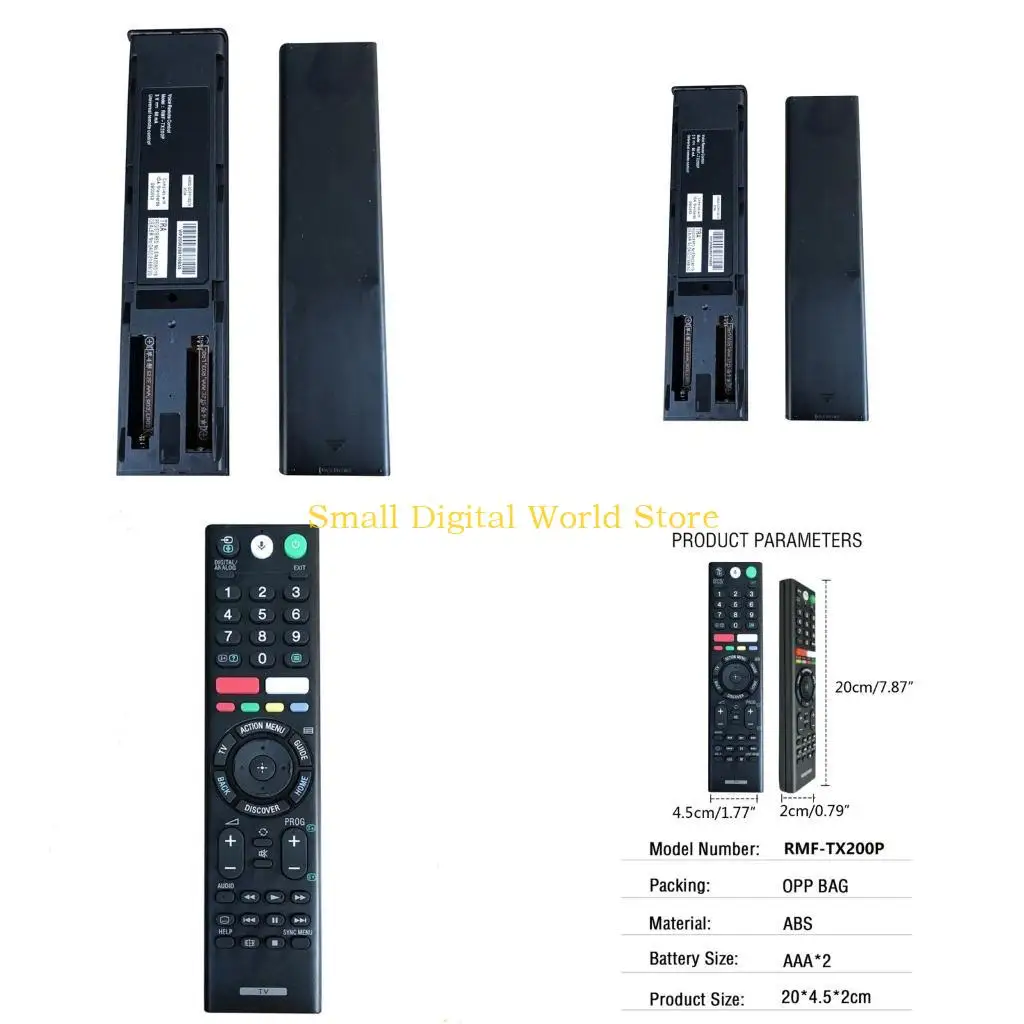 

77UB RMF-TX200P for Bravia Remote KD-75X9000E KD-49X8000E for RMF-TX300P TX500E