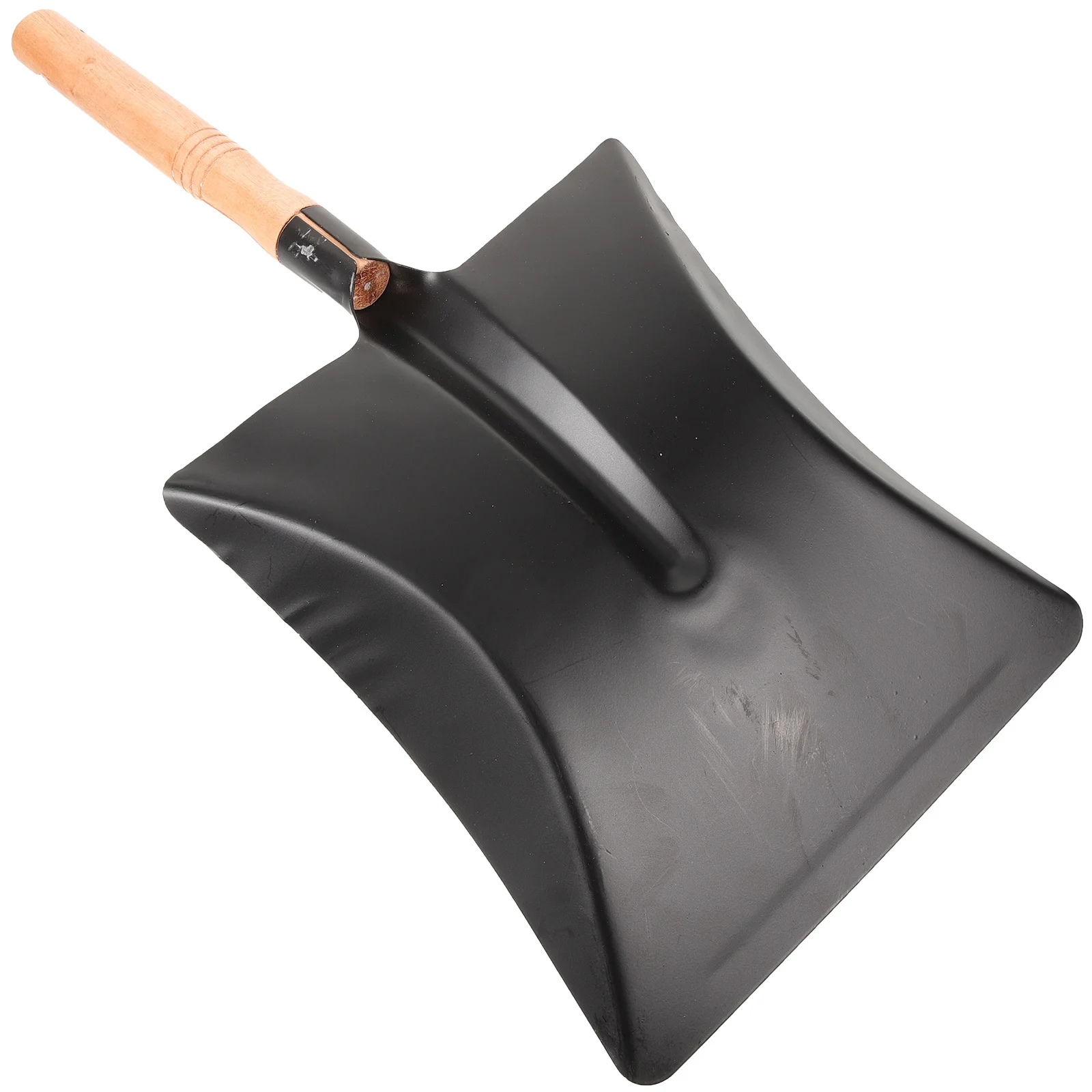 

Small Outdoor Iron Shovel Wooden Handle Lightweight Portable Gardening Soil Digging Tool Iron Shovel Soil Spade