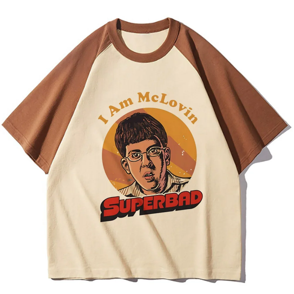 Mclovin top women graphic stretchy comfortable top female streetwear comic clothing